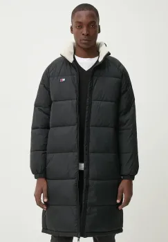 Tommy Jeans geaca barbati, culoarea negru, de iarna, DM0DM20604 imagine