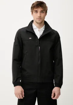 Tommy Jeans geaca barbati, culoarea negru, de tranzitie, DM0DM15382 imagine