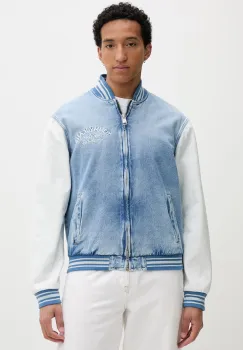 Tommy Jeans geaca bomber pentru barbati, din bumbac imagine