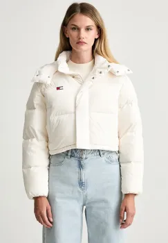 Tommy Jeans geaca cu puf pentru femei imagine