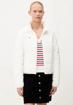 Tommy Jeans geaca culoarea alb, de iarna, DW0DW20958 imagine