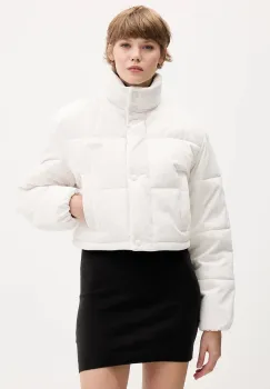 Tommy Jeans geaca culoarea alb, de iarna, oversize, DW0DW21658 imagine