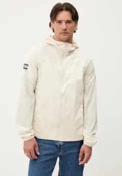 Tommy Jeans geaca culoarea bej, de tranzitie, DM0DM21669 imagine