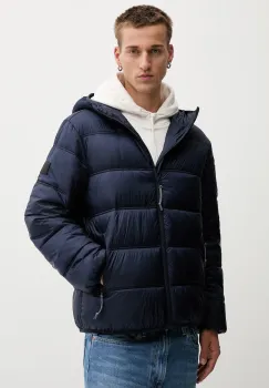 Tommy Jeans geaca culoarea bleumarin, de iarna, DM0DM22044 imagine