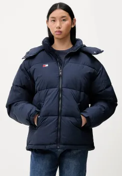 Tommy Jeans geaca culoarea bleumarin, de iarna, DW0DW22041 imagine