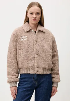 Tommy Jeans geaca culoarea maro, de iarna, DW0DW21666 imagine