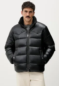 Tommy Jeans geaca culoarea negru, de iarna, DM0DM22286 imagine