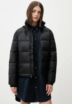 Tommy Jeans geaca culoarea negru, de iarna, DW0DW21619 imagine