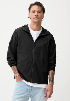Tommy Jeans geaca culoarea negru, de tranzitie, DM0DM21669 imagine