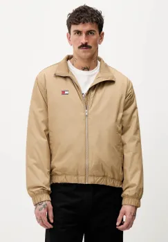 Tommy Jeans geaca culoarea negru, de tranzitie, DM0DM21936 imagine