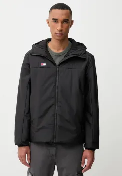Tommy Jeans geaca culoarea negru, de tranzitie, DM0DM22065 imagine