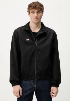 Tommy Jeans geaca culoarea negru, de tranzitie, DM0DM22720 imagine