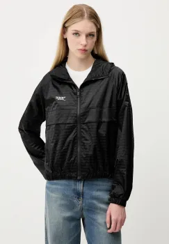 Tommy Jeans geaca culoarea negru, de tranzitie, oversize, DW0DW20952 imagine