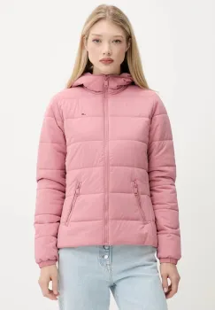 Tommy Jeans geaca culoarea roz, de tranzitie, DW0DW20959 imagine