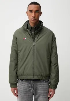 Tommy Jeans geaca culoarea verde, de tranzitie, DM0DM21936 imagine