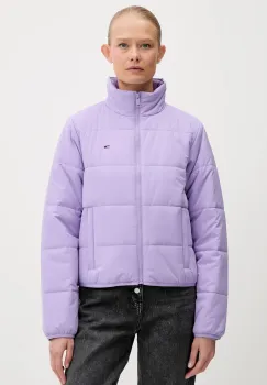 Tommy Jeans geaca culoarea violet, de iarna, DW0DW20958 imagine