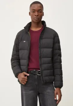 Tommy Jeans geaca de puf barbati, culoarea negru, de tranzitie, DM0DM20686 imagine