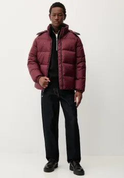 Tommy Jeans geaca de puf culoarea alb, de iarna, oversize, DM0DM19786 imagine