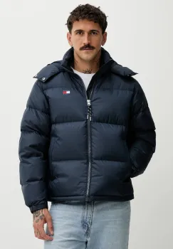 Tommy Jeans geaca de puf culoarea bleumarin, de iarna, DM0DM22036 imagine
