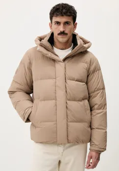 Tommy Jeans geaca de puf culoarea maro, de iarna, DM0DM22255 imagine