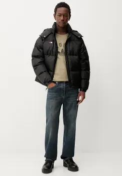 Tommy Jeans geaca de puf culoarea negru, de iarna, DM0DM22036 imagine