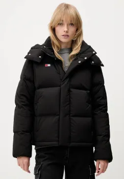 Tommy Jeans geaca de puf culoarea negru, de iarna, DW0DW21623 imagine
