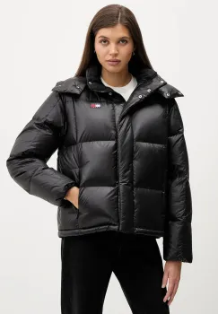 Tommy Jeans geaca de puf culoarea negru, de iarna, DW0DW22040 imagine