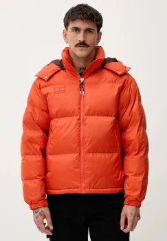 Tommy Jeans geaca de puf culoarea portocaliu, de iarna, DM0DM22036 imagine