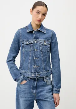Tommy Jeans geaca din denim de tranzitie, DW0DW20120 imagine