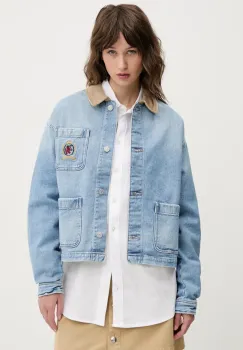 Tommy Jeans geaca din denim de tranzitie, DW0DW20568 imagine