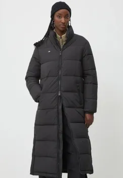 Tommy Jeans geaca femei, culoarea negru, de iarna, DW0DW19918 imagine