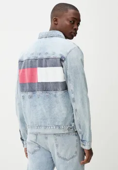 Tommy Jeans geaca jeans de tranzitie, DM0DM21242 imagine