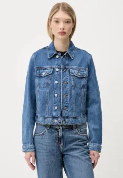 Tommy Jeans geaca jeans de tranzitie, DW0DW21414 imagine