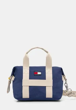 Tommy Jeans geanta culoarea albastru marin, AM0AM13281 imagine