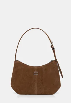 Tommy Jeans geanta pentru femei din piele intoarsa imagine