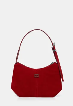Tommy Jeans geanta pentru femei din piele intoarsa imagine