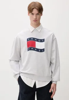 Tommy Jeans hanorac barbati din bumbac imagine