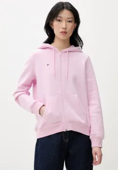 Tommy Jeans hanorac cu fermoar de dama imagine