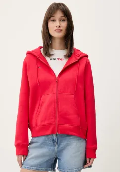 Tommy Jeans hanorac cu fermoar de dama imagine