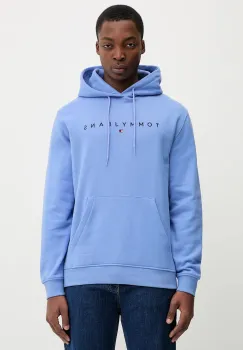 Tommy Jeans hanorac cu gluga barbatesc din bumbac imagine