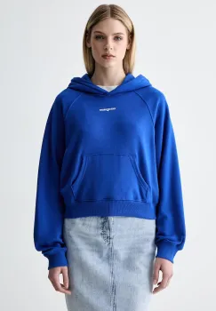 Tommy Jeans hanorac cu gluga pentru femei din bumbac imagine