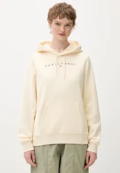 Tommy Jeans hanorac cu gluga pentru femei, din bumbac cu elastan imagine