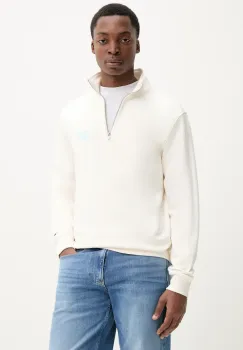 Tommy Jeans hanorac de bumbac barbati, culoarea bej, cu imprimeu, DM0DM21865 imagine