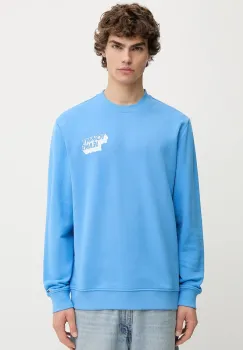 Tommy Jeans hanorac de bumbac cu imprimeu, DM0DM21640 imagine