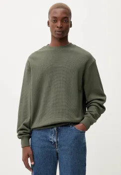 Tommy Jeans hanorac de bumbac culoarea verde, uni, DM0DM21622 imagine