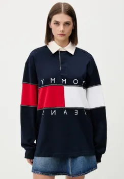 Tommy Jeans hanorac pentru femei, din bumbac imagine
