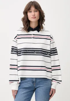 Tommy Jeans hanorac pentru femei din bumbac imagine
