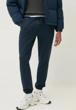 Tommy Jeans pantaloni barbati, culoarea albastru marin, DM0DM20456 imagine