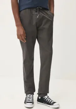 Tommy Jeans pantaloni barbati, culoarea gri, DM0DM20283 imagine