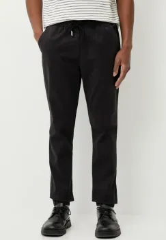 Tommy Jeans pantaloni barbati, culoarea negru, DM0DM20283 imagine